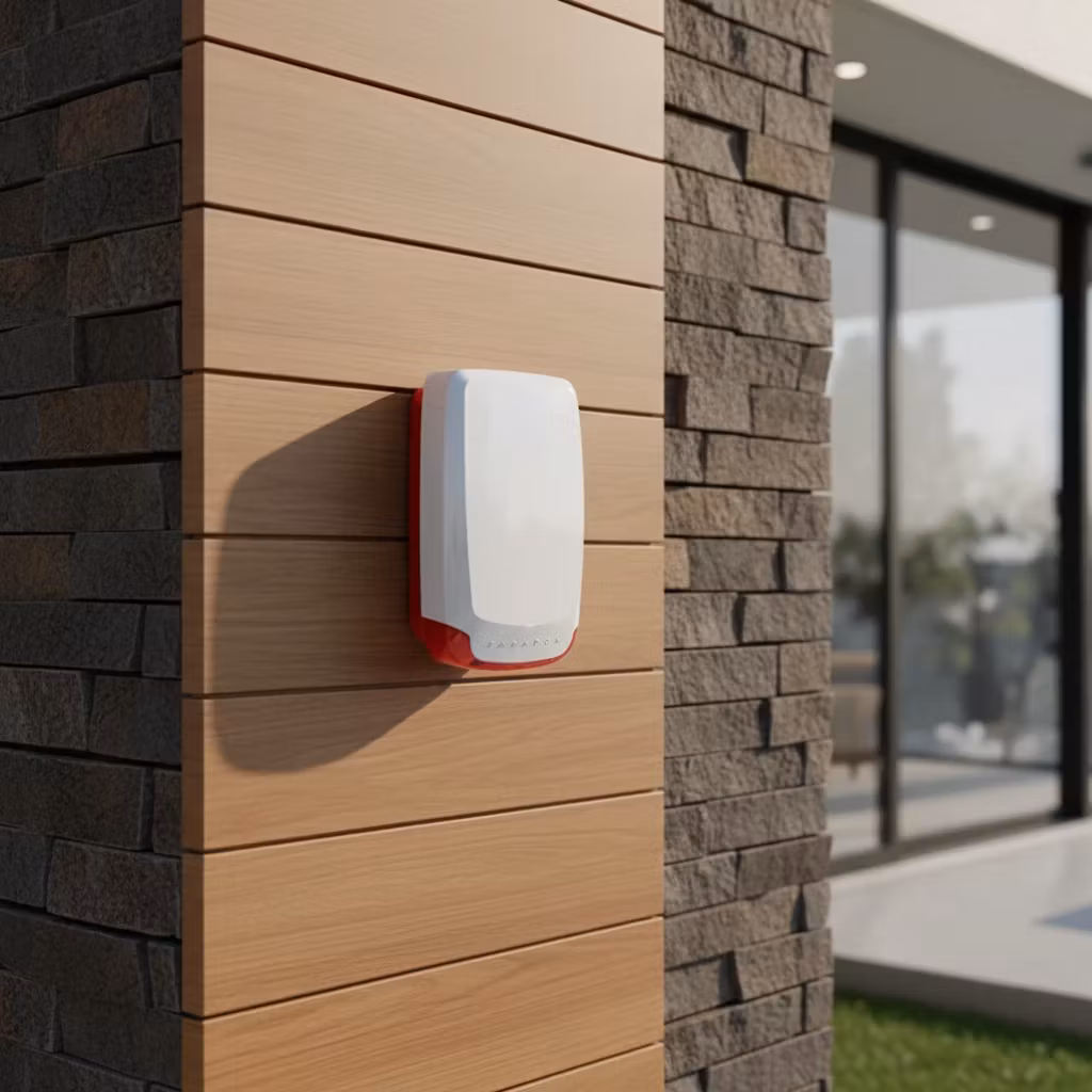 آژیر بیسیم پارادوکس sr230 نصب برای ویلا و منزل و طلافروشی