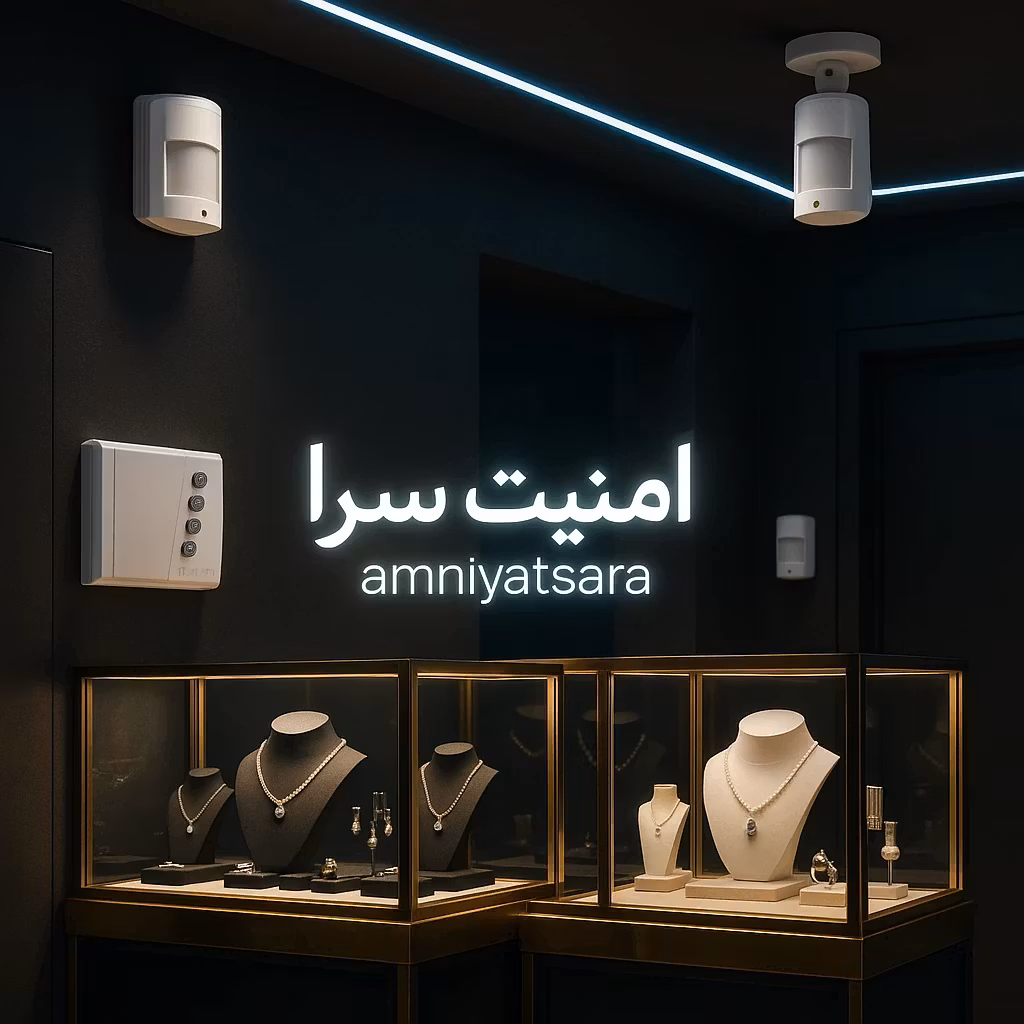 دزدگیر طلافروشی مها