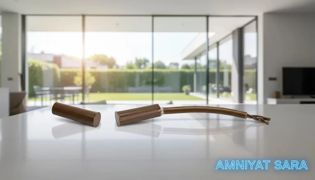 مگنت توکار ستل مدل s2 در دو رنگ قهوا های و سفید